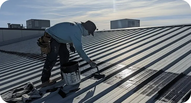 Metal roofing installation in South Florida — Roofing Experts Services
